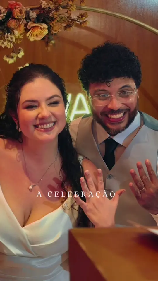 Casamento em parceria com o Estúdio Síntese